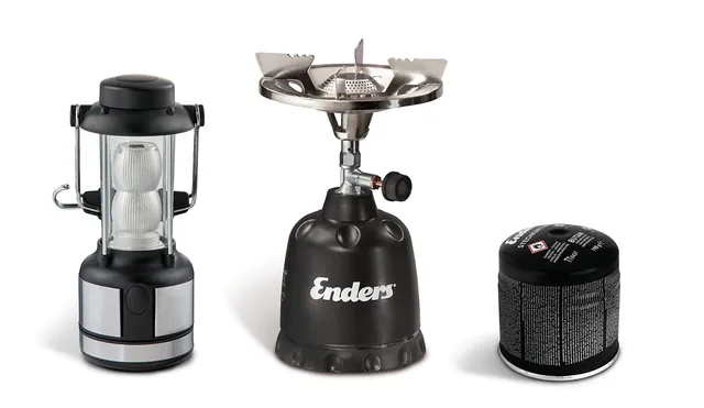 enders-6431-trekking-set-mit-gaskocher-olymp-1400-watt-gaskartusche-190-g-und-le image 1