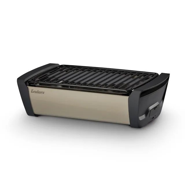 enders-aurora-tischgrill-in-taupe-e-fan-bbq-l-ftertechnologie-flache-bauweise-13 image 1
