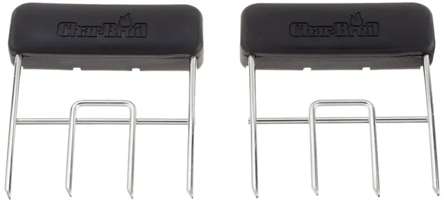 char-broil-140002-pulled-pork-gabeln-edelstahl-rutschfeste-griffe-zum-fleisch-ze image 1