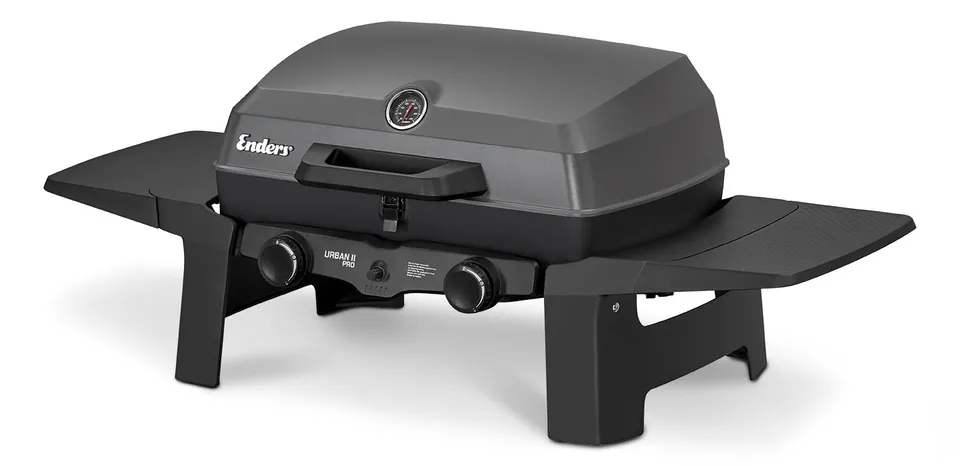 enders-urban-ii-pro-tischgrill-2-brenner-gasgrill-mit-grill-koch-und-backfunktio image 1
