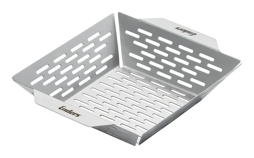 enders-grillkorb-s-8821-edelstahl-grillschale-f-r-kleines-grillgut-und-gem-se-hi image 1