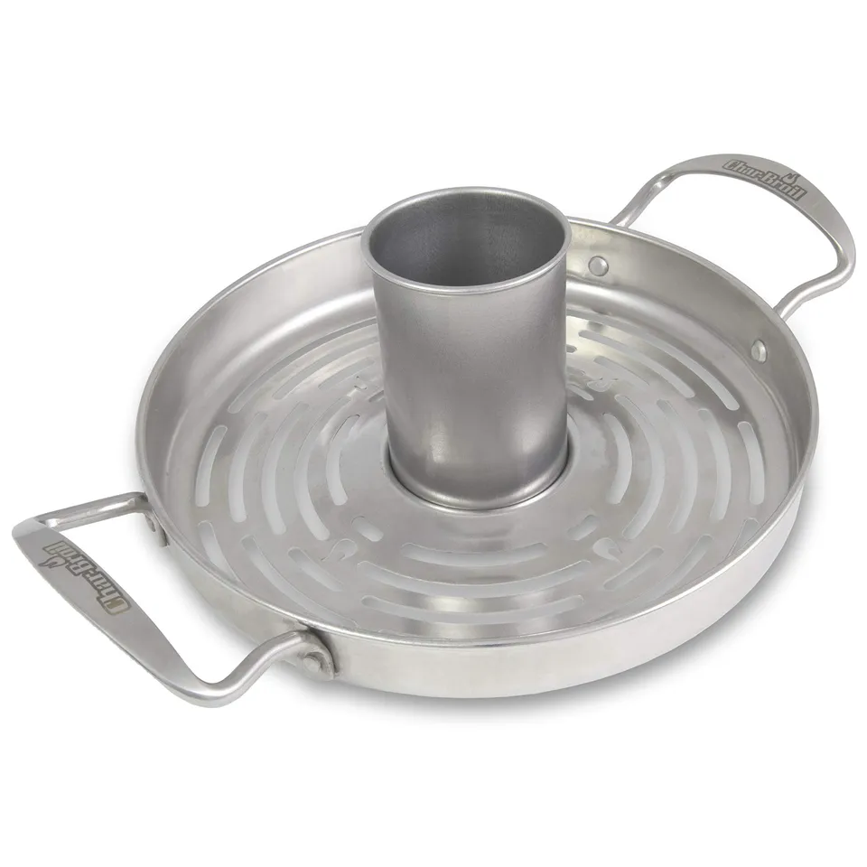 char-broil-140776-bierdosenh-hnchen-halter-edelstahl-brataufsatz-mit-herausnehmb image 1