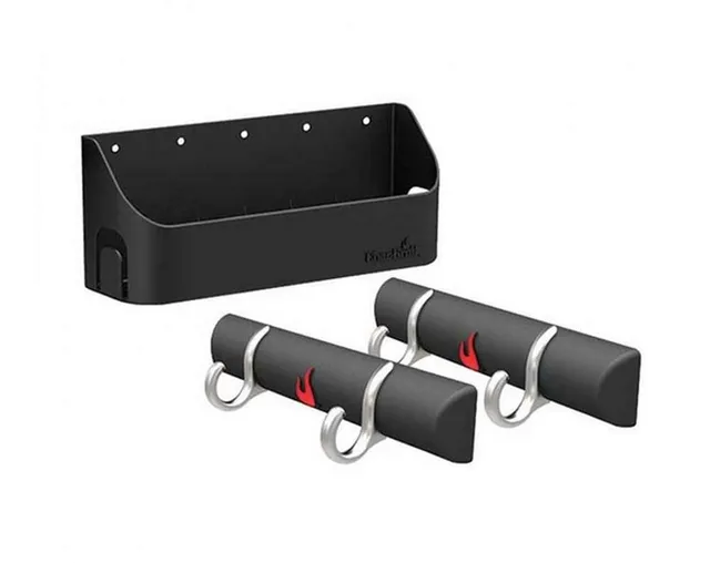 char-broil-140-548-gear-trax-set-ablage-hakenleiste-schwarz-f-r-char-broil-2-4-b image 1
