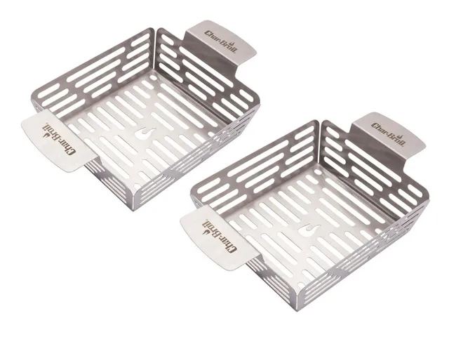 char-broil-140016-grill-systemk-rbe-2-st-ck-edelstahl-grillk-rbe-f-r-kleines-gri image 1