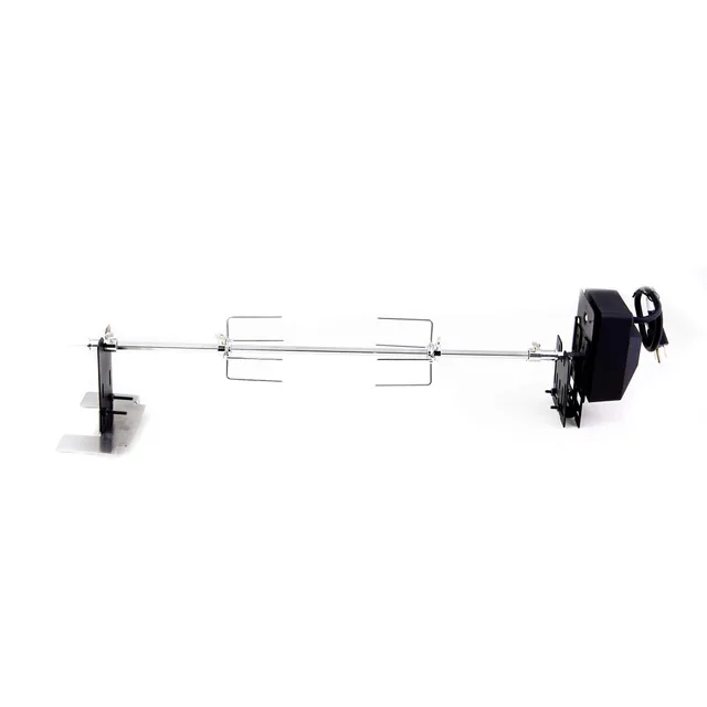 char-broil-140-550-universal-drehspie-mit-motor-silber-f-r-performance-gasgrills image 1