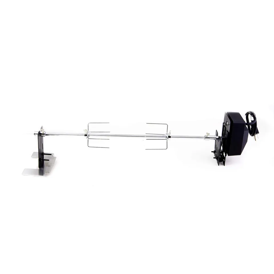 char-broil-140-550-universal-drehspie-mit-motor-silber-f-r-performance-gasgrills image 1