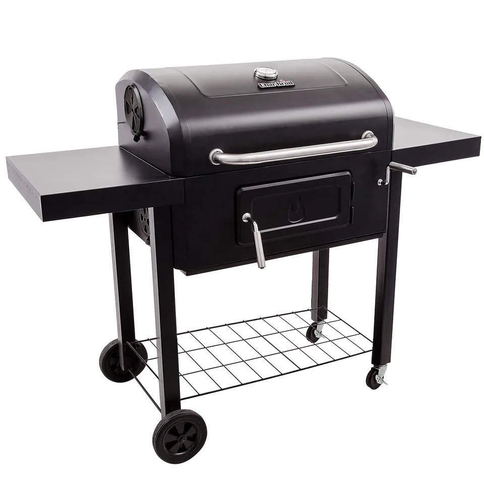 char-broil-performance-charcoal-3500-holzkohlegrill-schwarz-feuerwanne-mit-kurbe image 1