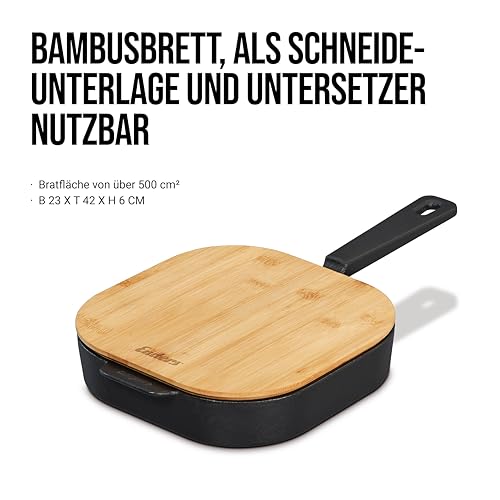 enders-8772-guss-bratpfanne-m-aus-emailliertem-gusseisen-mit-hohem-rand-und-bamb image 6