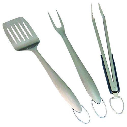 char-broil-140-571-3-teiliges-grillbesteck-set-edelstahl-zange-wender-reinigungs image 2