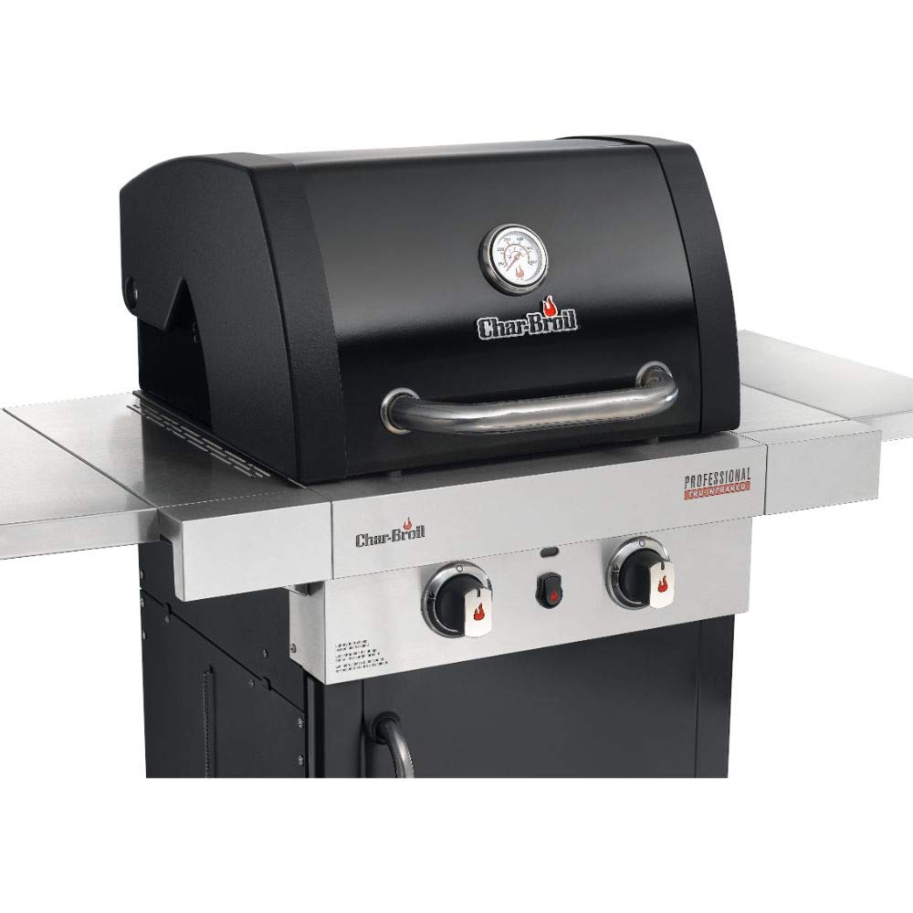 char-broil-professional-2200-b-gasgrill-schwarz-2-brenner-tru-infrared-grill-mit image 4