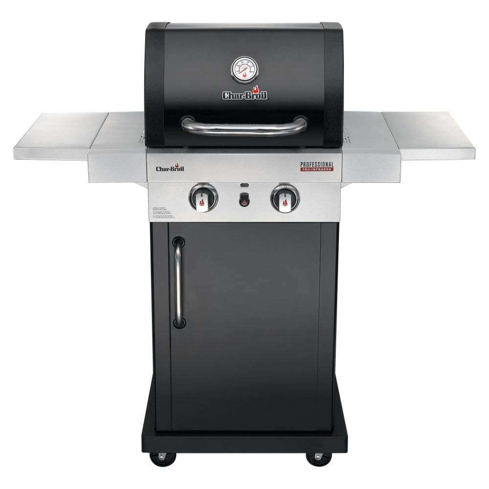 char-broil-professional-2200-b-gasgrill-schwarz-2-brenner-tru-infrared-grill-mit image 2