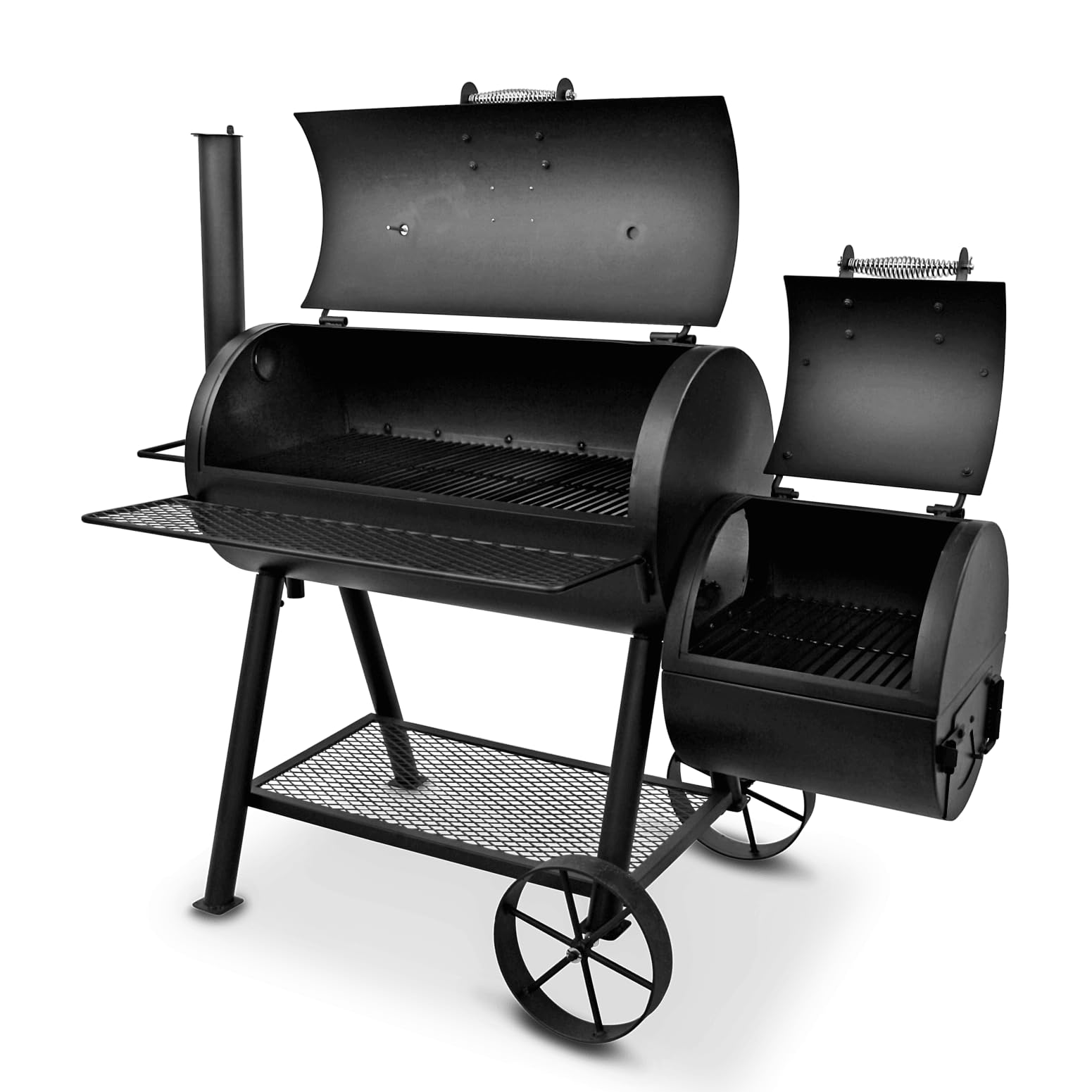 oklahoma-joe-s-highland-smoker-char-broil-140755-schwarz-offset-holzkohle-smoker image 2