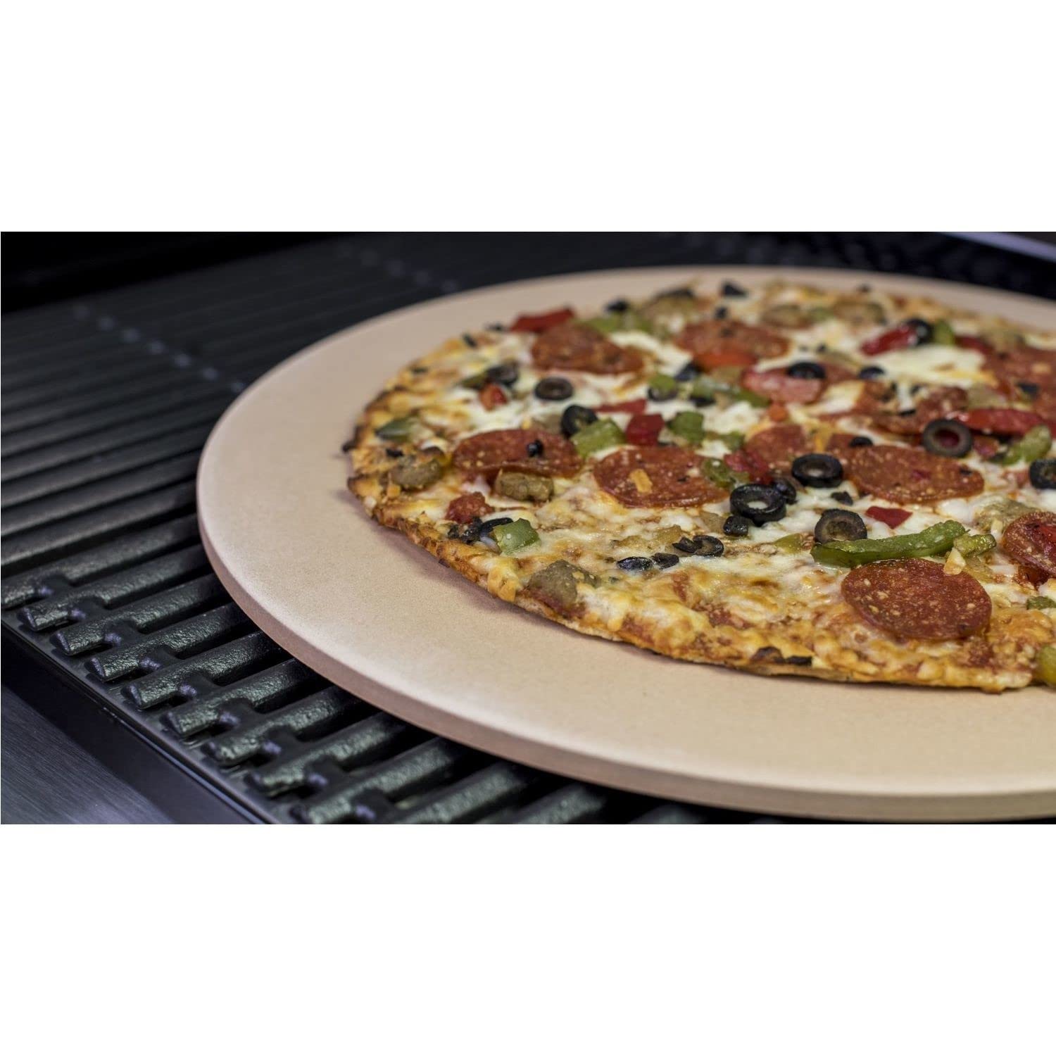 char-broil-140-513-pizza-set-38-cm-keramik-pizzastein-mit-gro-em-holzschieber image 4