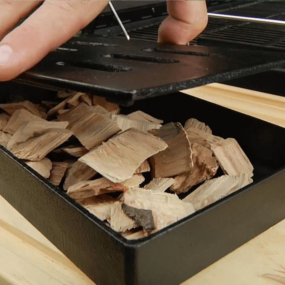 char-broil-140-551-r-ucherbox-aus-gusseisen-grau-f-r-gas-und-holzkohlegrills-mit image 5