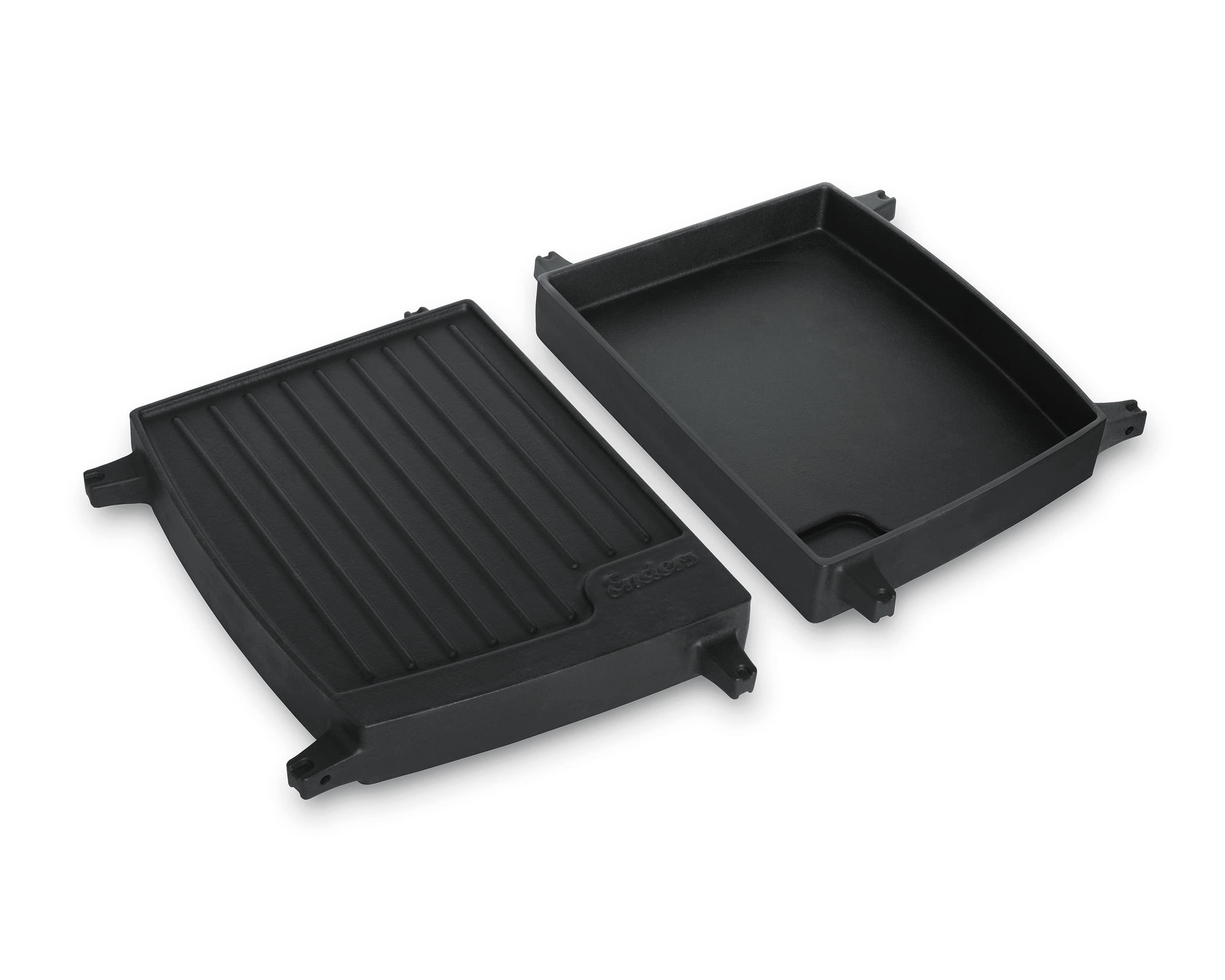 enders-grill-wende-platte-aus-gusseisen-1-2-grillfl-che-doppelseitige-grillplatt image 1