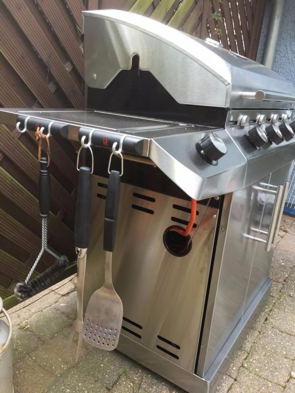 Ordnung am Grill endlich geschafft