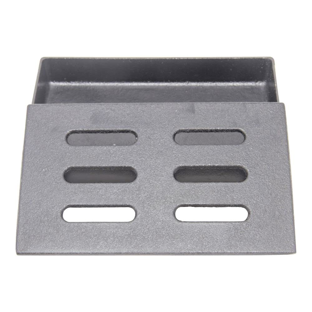 char-broil-140-551-r-ucherbox-aus-gusseisen-grau-f-r-gas-und-holzkohlegrills-mit image 2