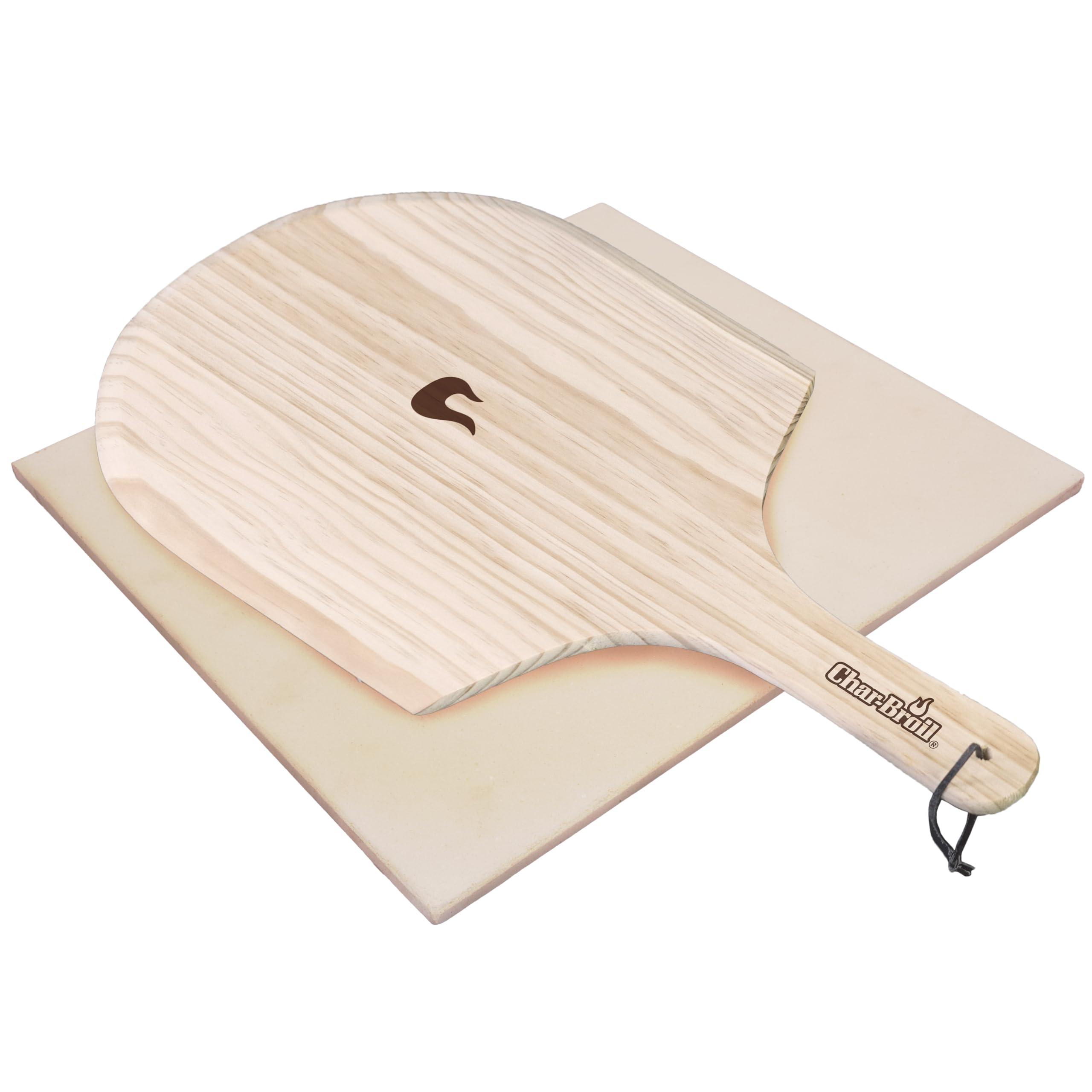 char-broil-140787-pizzastein-set-rechteckiger-pizzastein-f-r-knusprige-pizza-vom image 1