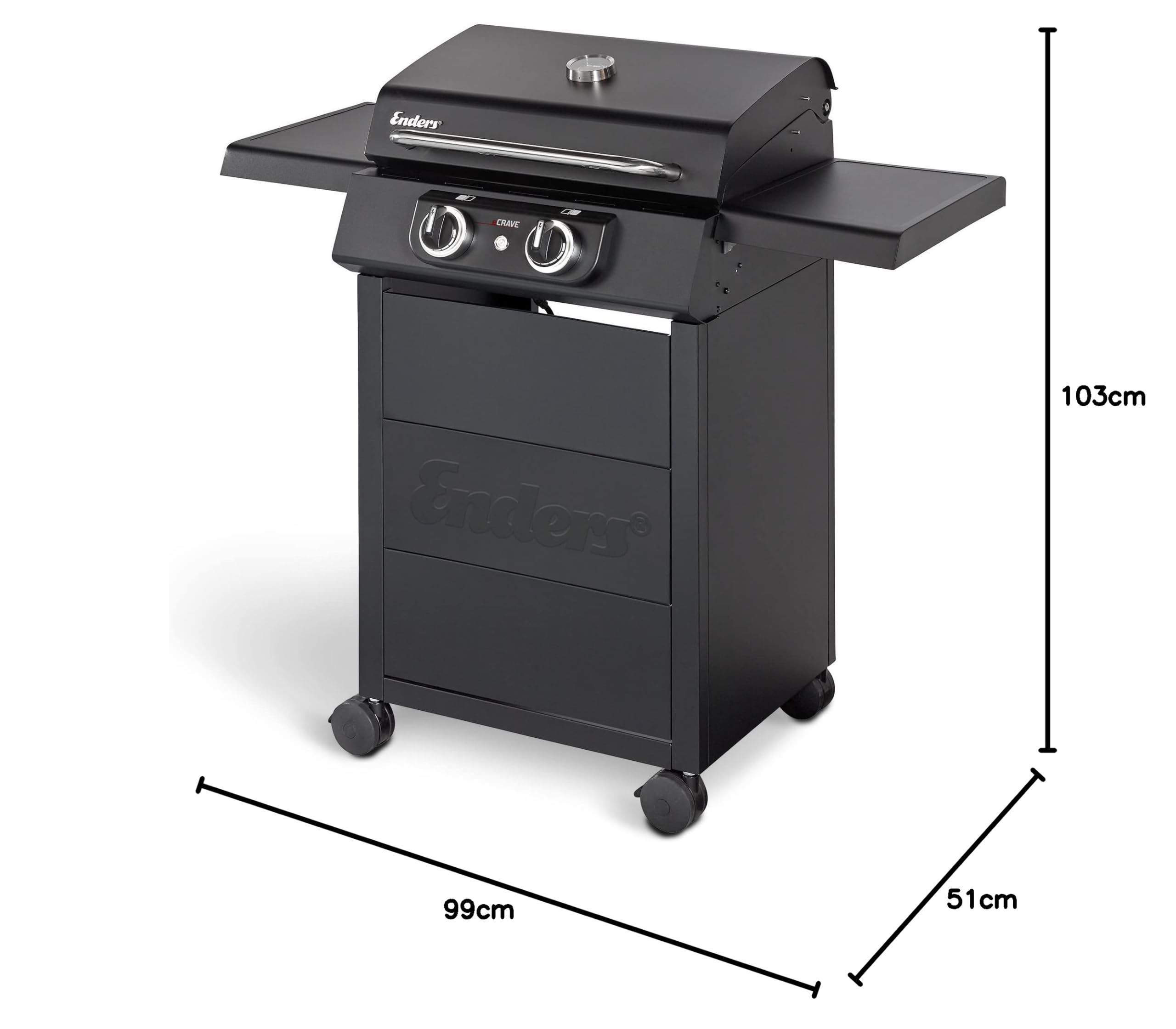 enders-ecrave-2-elektrogrill-grillwagen-mit-gussrost-simple-clean-system-2-x-1-3 image 8