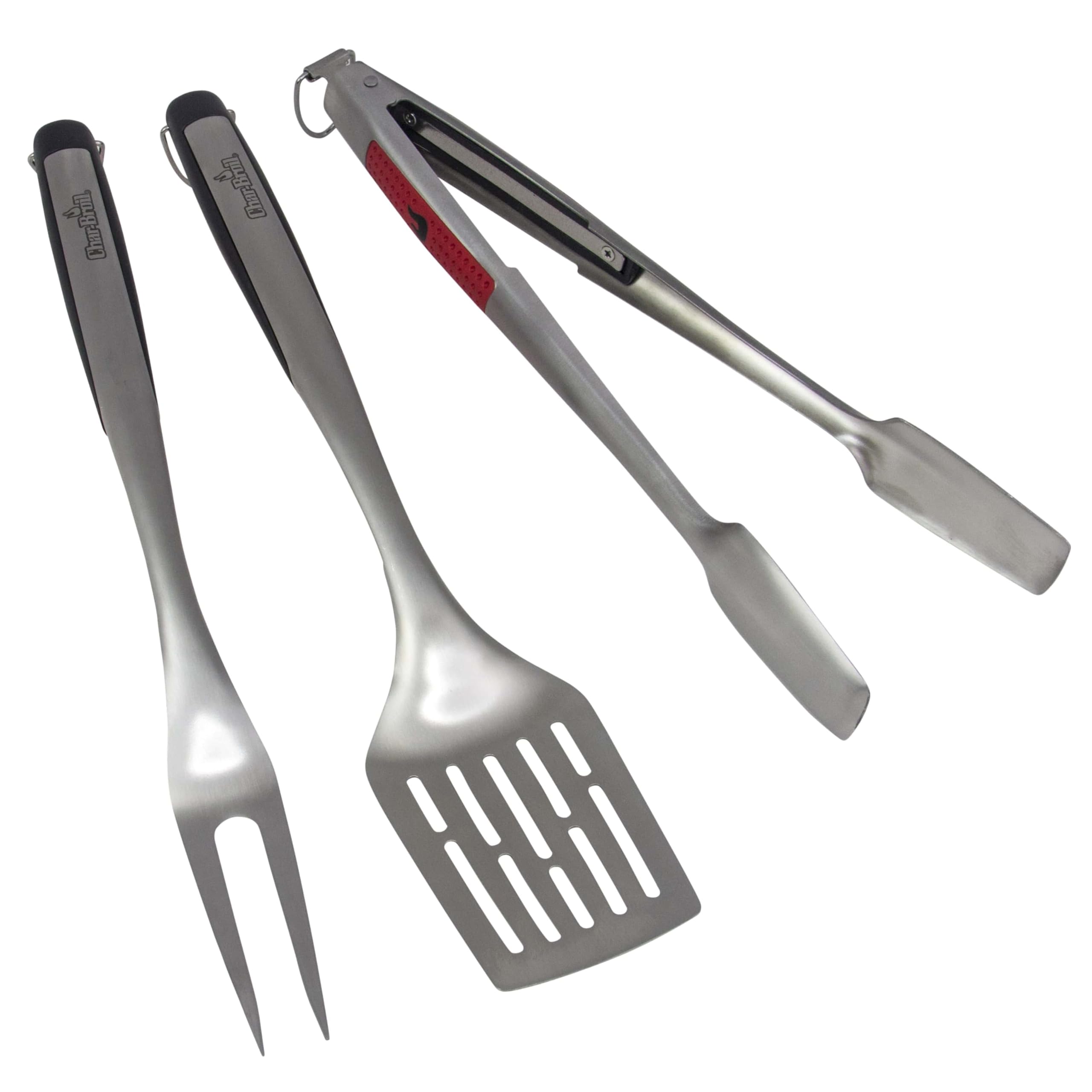 char-broil-140-767-comfort-grip-3-teiliges-grillbesteck-aus-edelstahl-wender-gri image 2