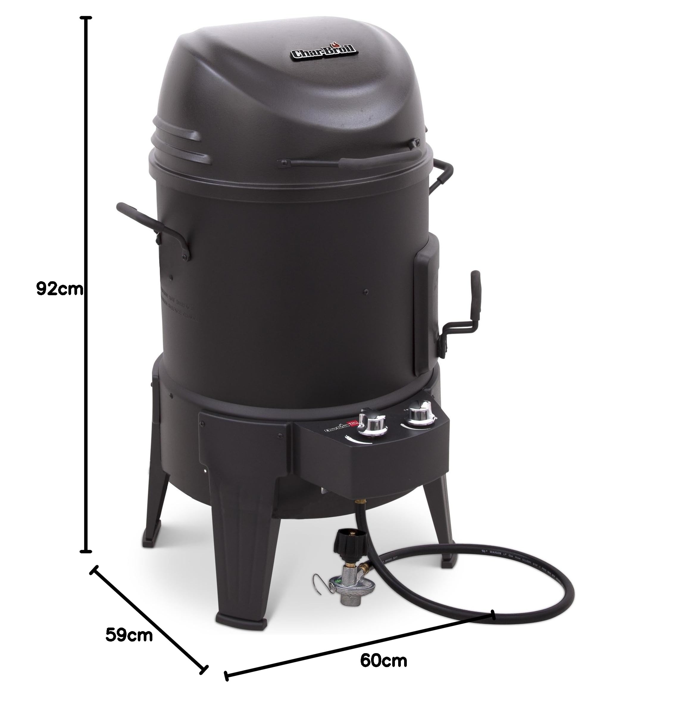 char-broil-the-big-easy-140677-3-in-1-smoker-roaster-grill-mit-tru-infrared-schw image 8