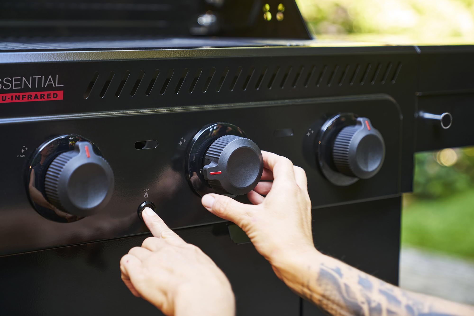 char-broil-essential-3-1-brenner-gasgrill-tru-infrared-technology-seitenbrenner- image 4