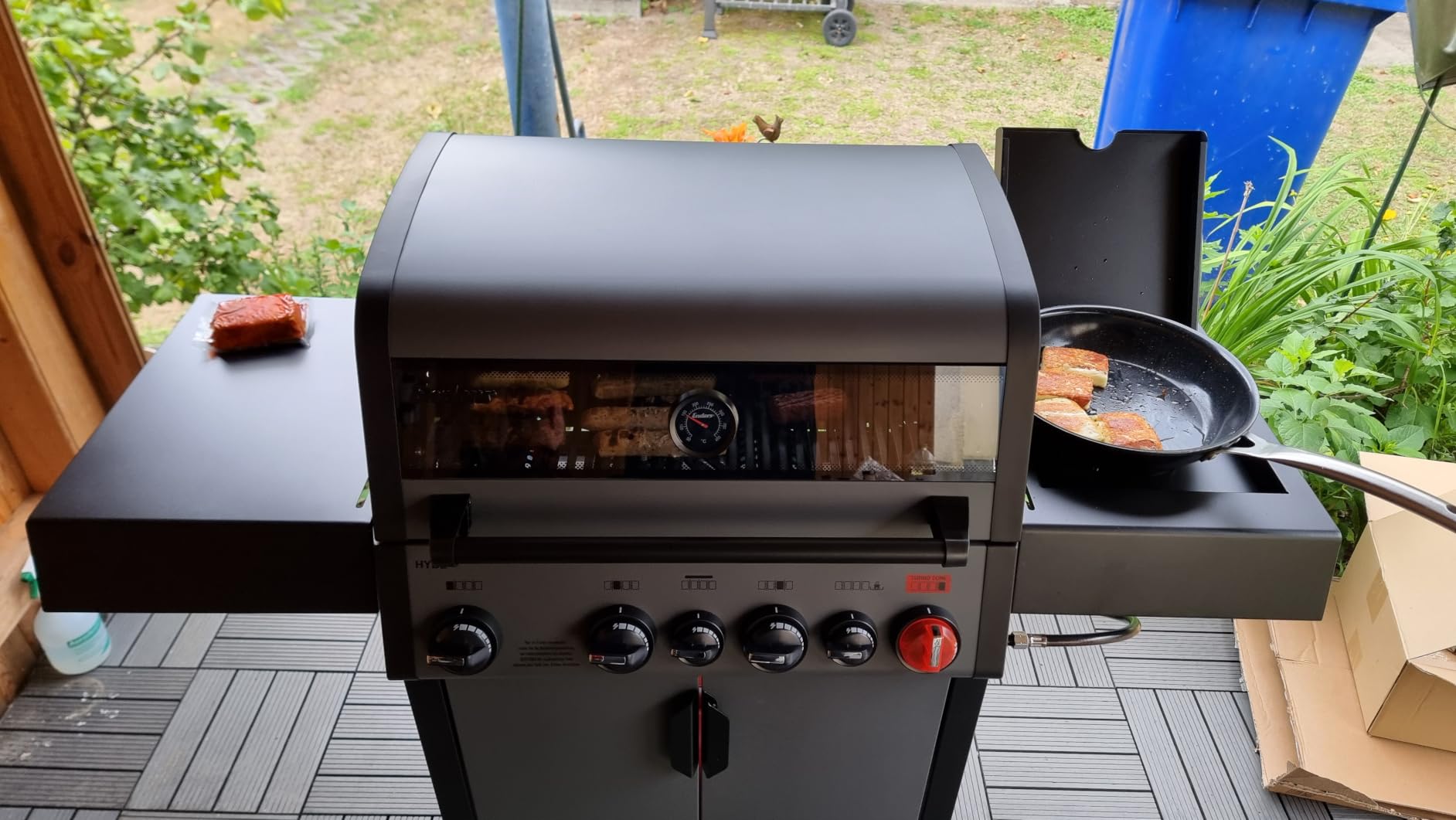 Guter Grill, aber mit Ecken