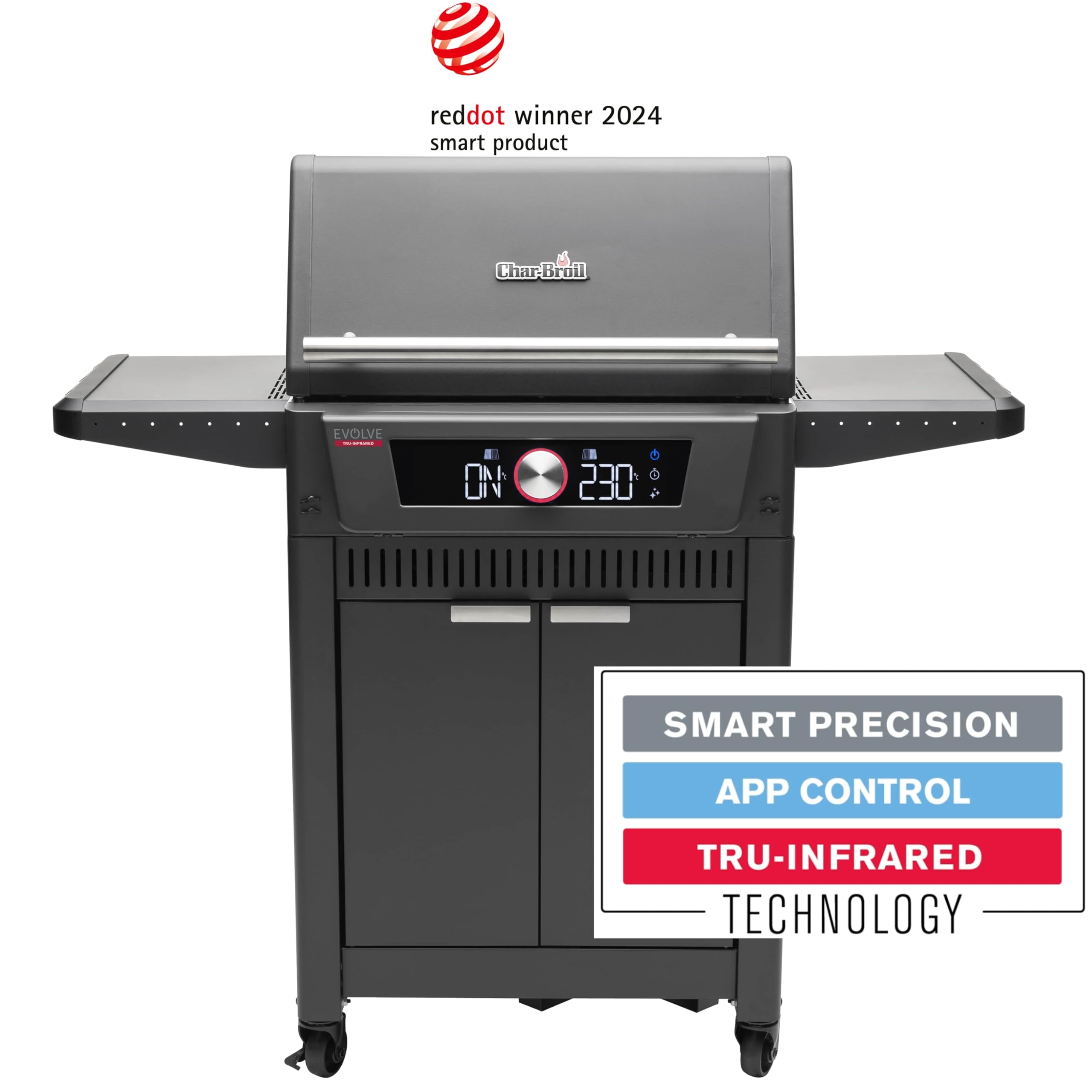char-broil-evolve-smart-gasgrill-mit-app-control-tru-infrared-2-zonen-und-kernte image 2