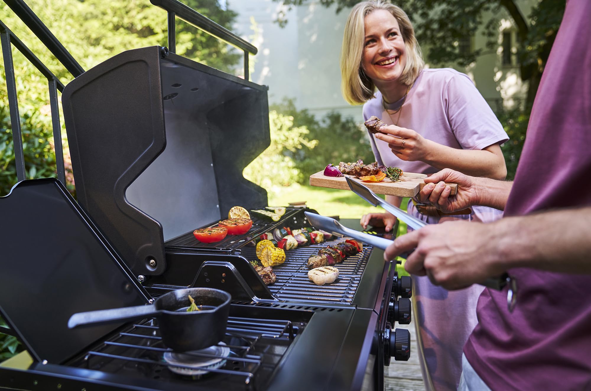 char-broil-essential-3-1-brenner-gasgrill-tru-infrared-technology-seitenbrenner- image 8