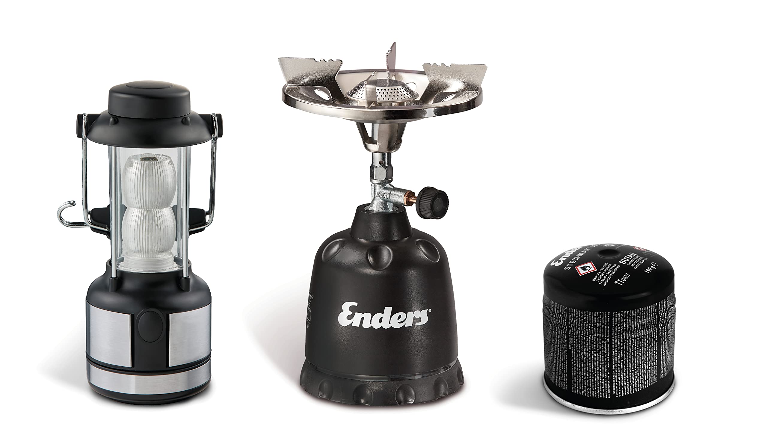 enders-6431-trekking-set-mit-gaskocher-olymp-1400-watt-gaskartusche-190-g-und-le image 1
