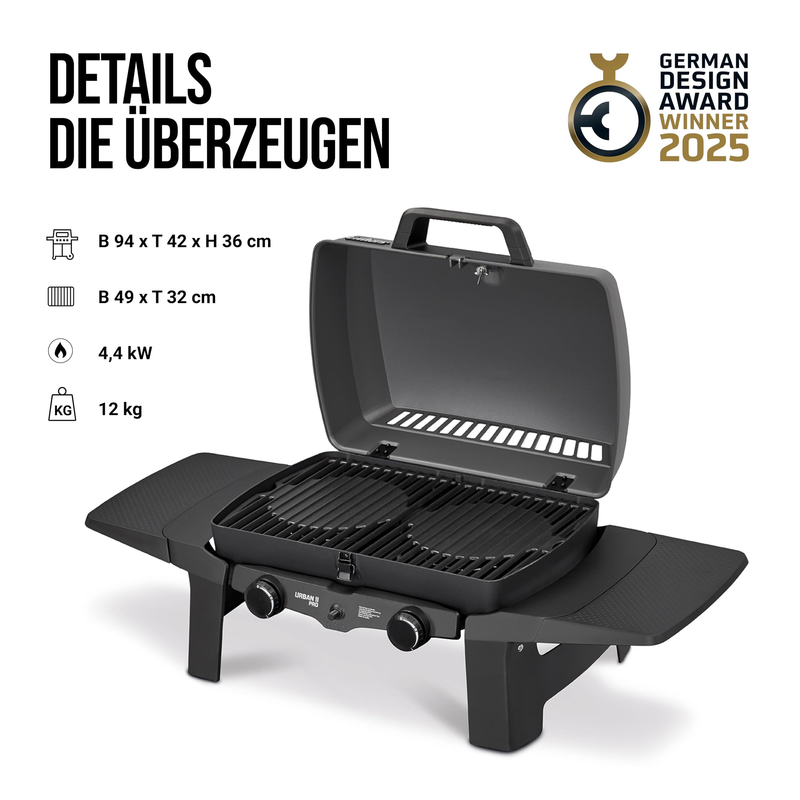 enders-urban-ii-pro-tischgrill-2-brenner-gasgrill-mit-grill-koch-und-backfunktio image 3