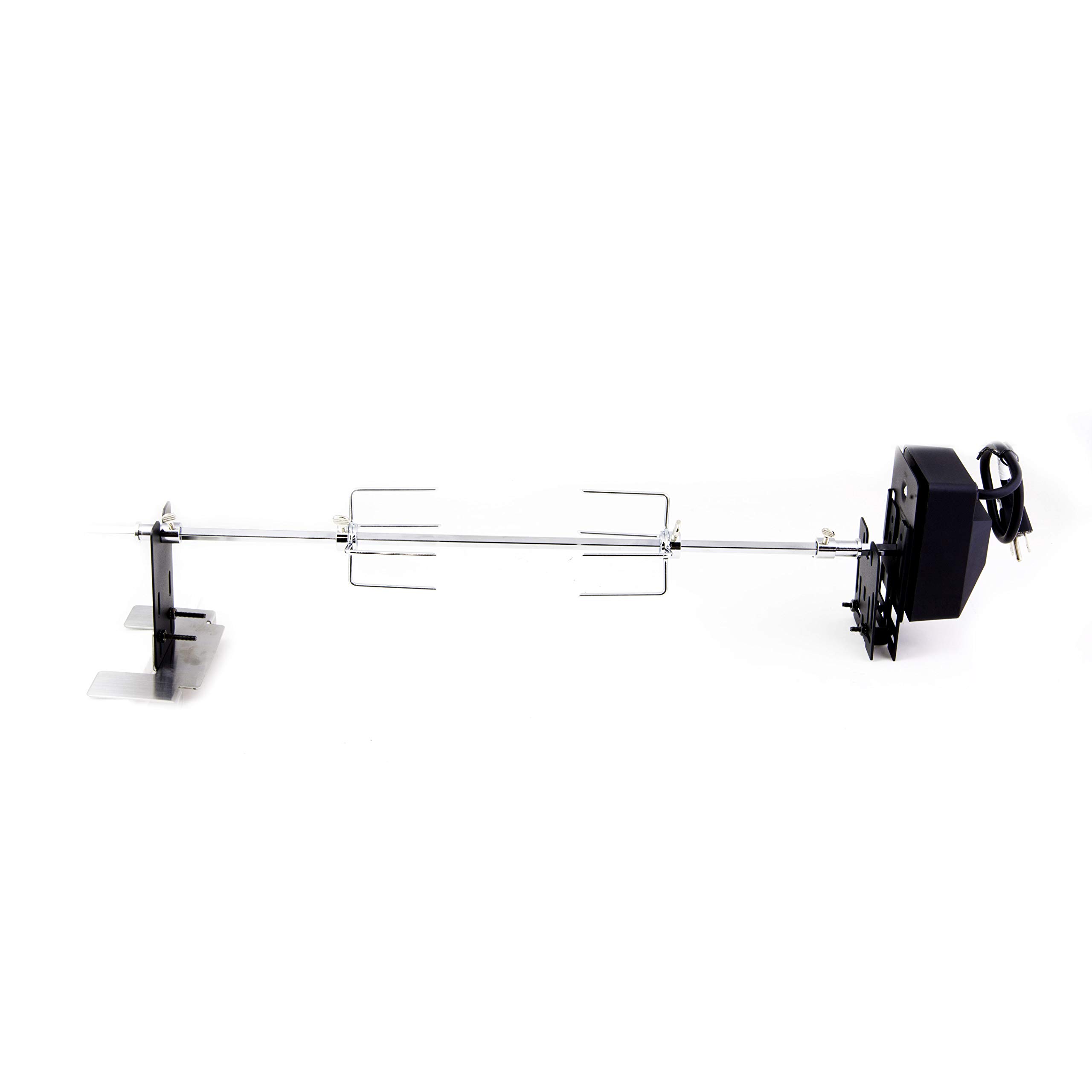char-broil-140-550-universal-drehspie-mit-motor-silber-f-r-performance-gasgrills image 1