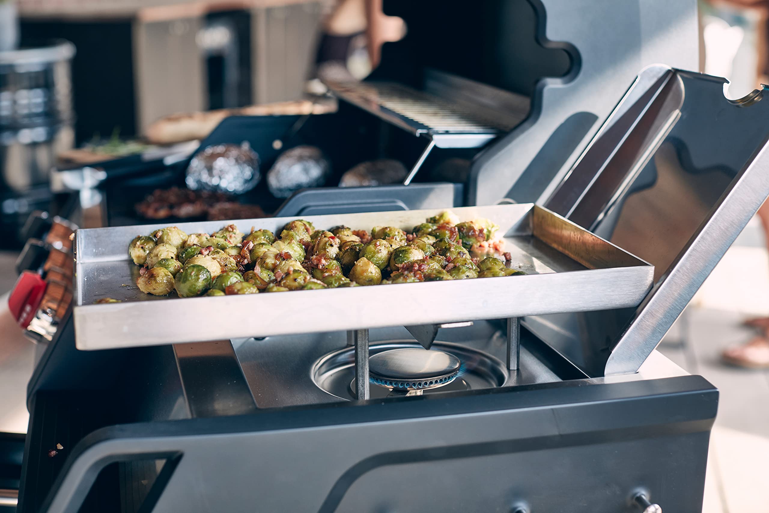 enders-7885-edelstahl-grillpfanne-massive-grillpfanne-f-r-seitenkocher-kansas-ii image 2
