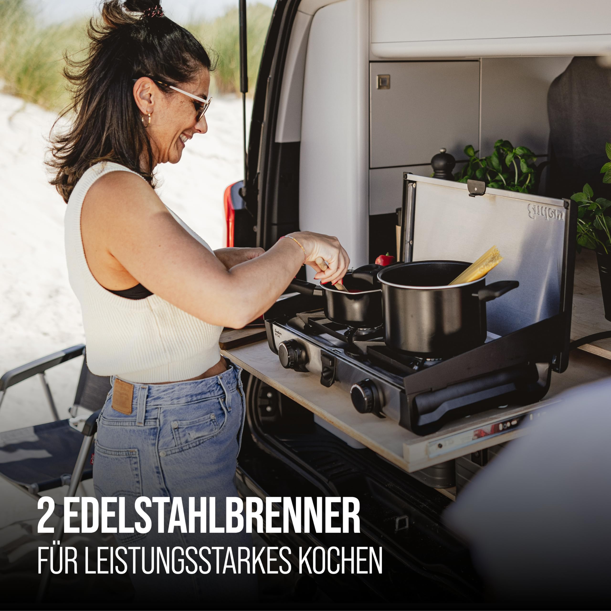 enders-ryda-2z-gp-gaskocher-2-flammig-mit-z-ndsicherung-2x2-3-kw-grillplatten-un image 2
