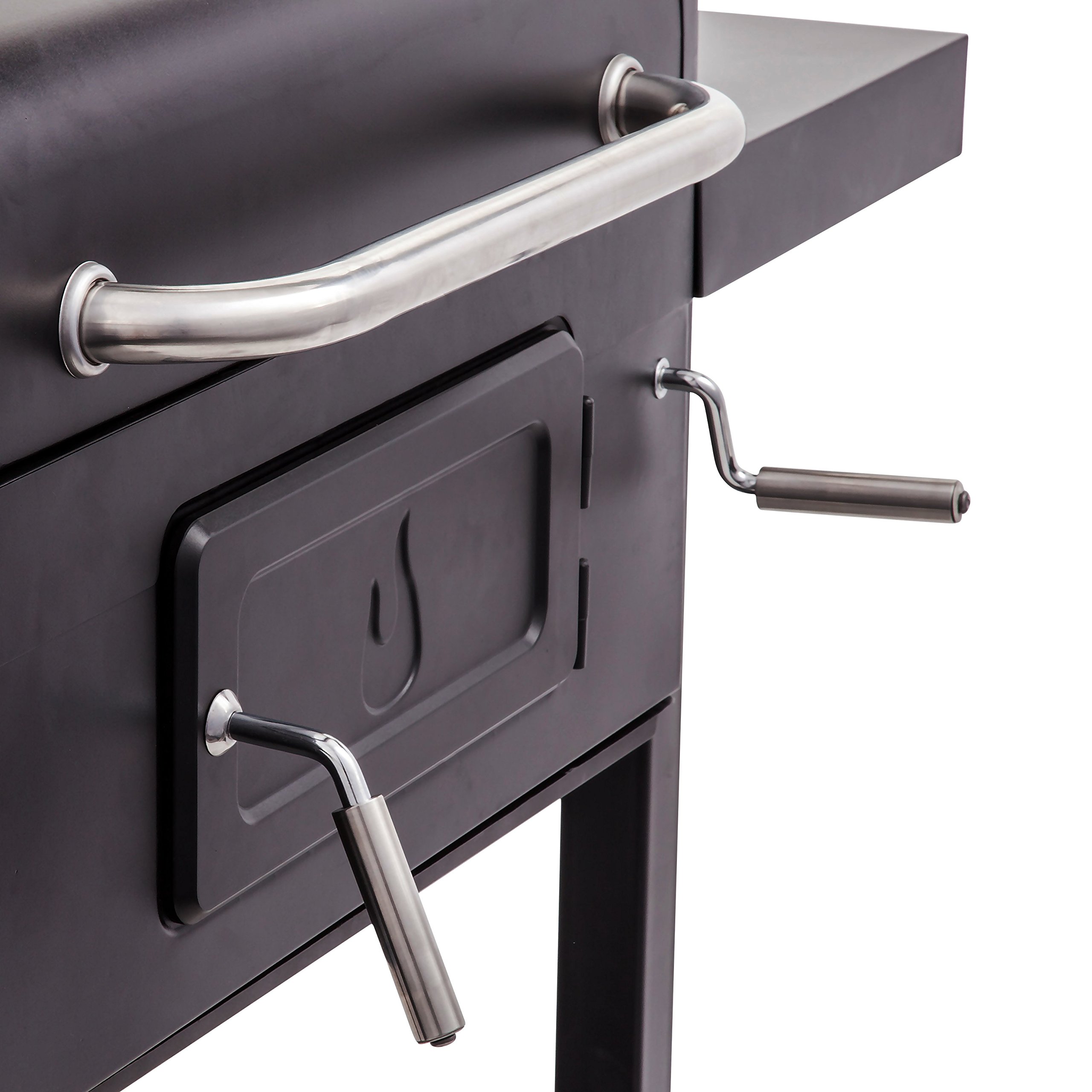 char-broil-performance-charcoal-3500-holzkohlegrill-schwarz-feuerwanne-mit-kurbe image 5