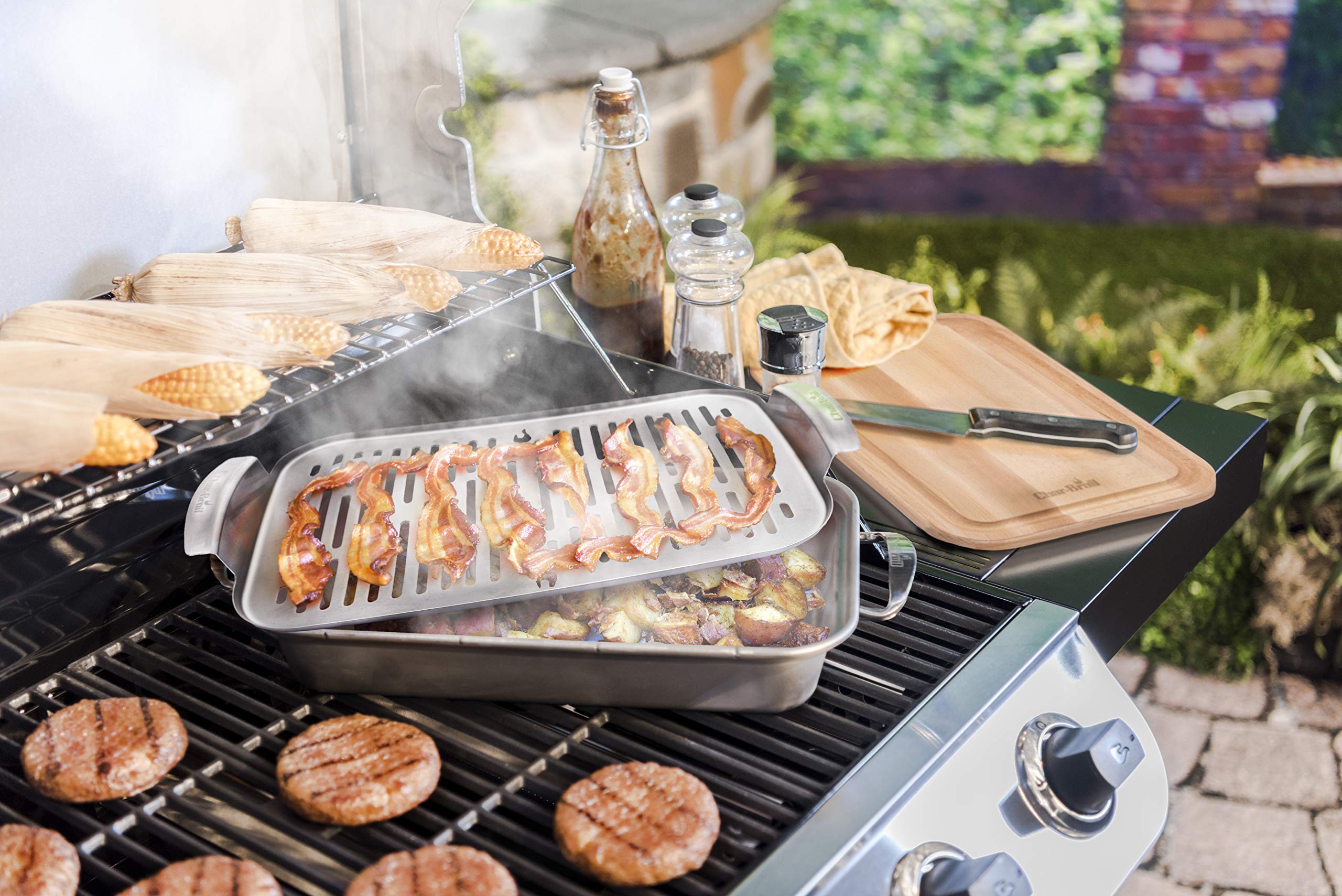 char-broil-140-015-grill-grillpfanne-aus-edelstahl-f-r-kleines-grillgut-sp-lmasc image 4