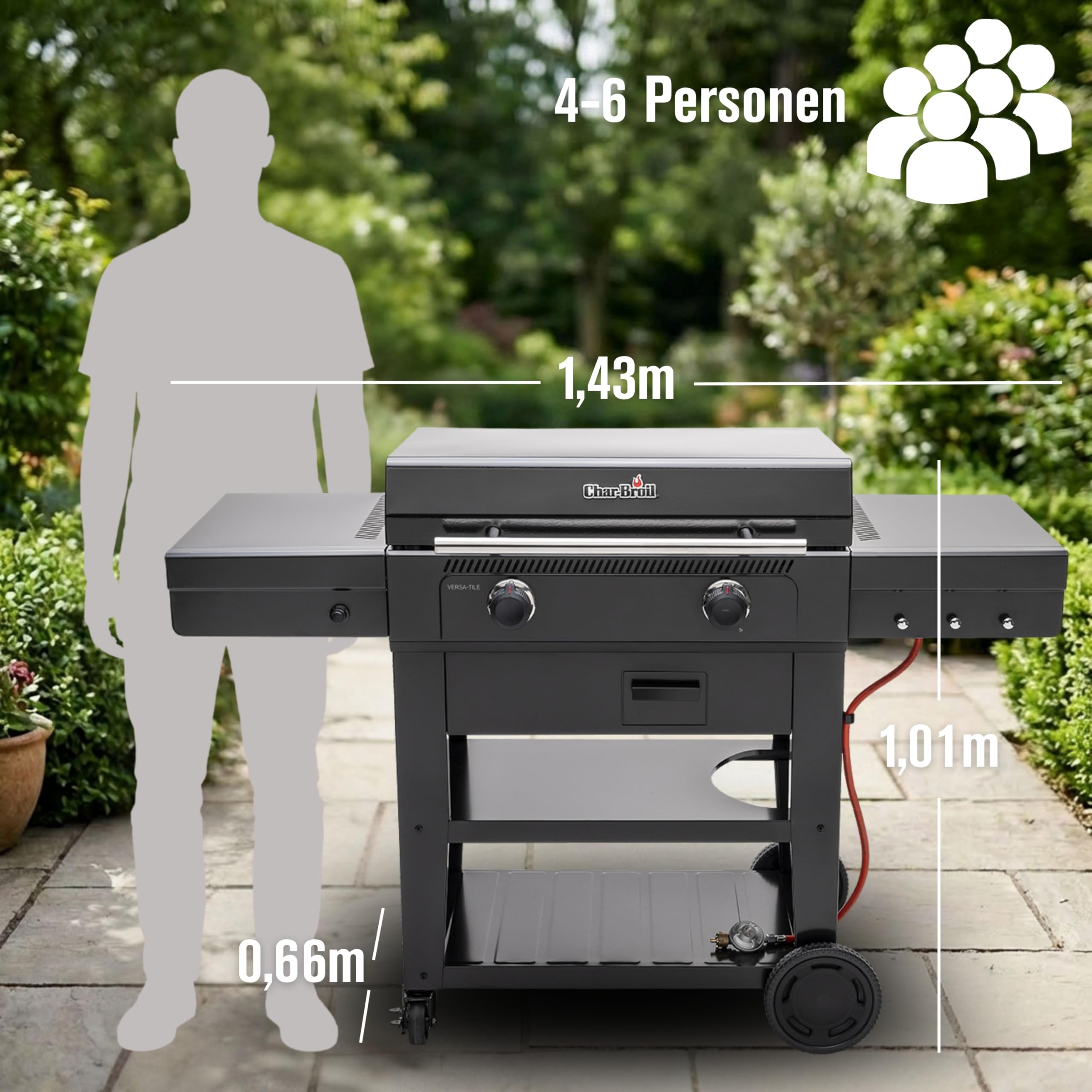 char-broil-versa-tile-griddle-gasgrill-3-in-1-tile-cooking-system-griddle-grill- image 2