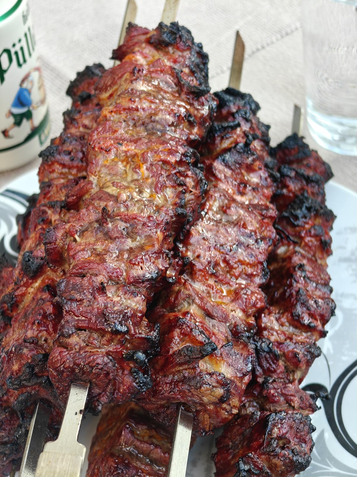 Endlich keine verbrannten Spießenden