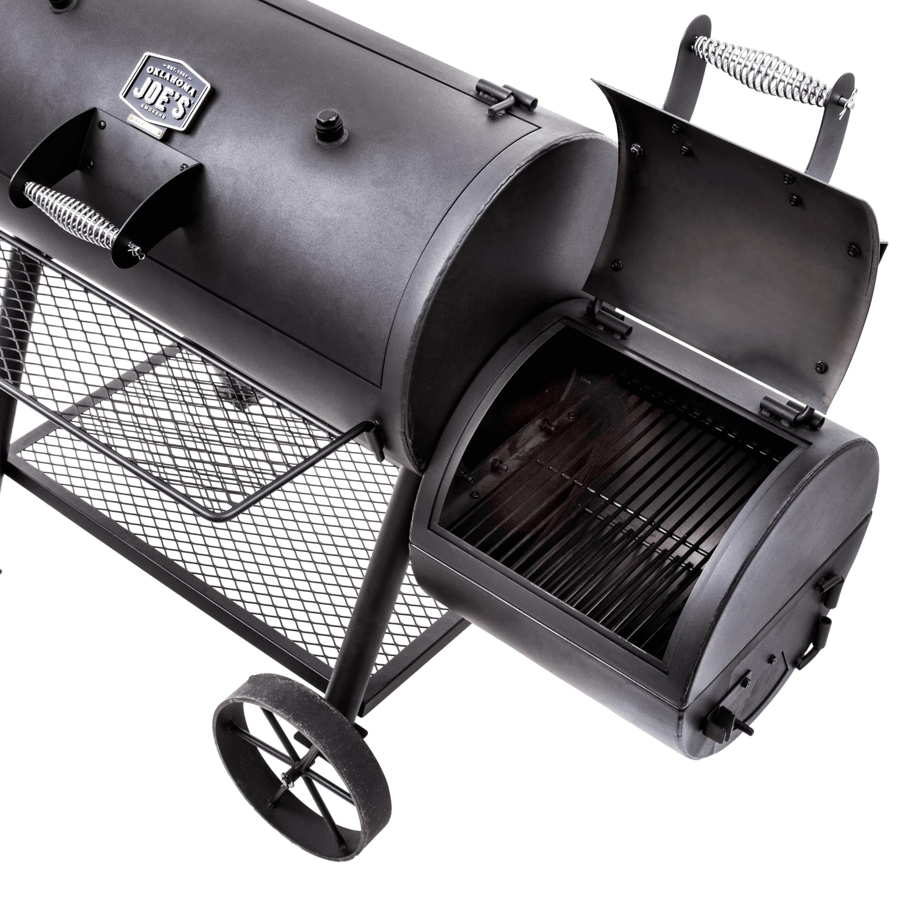 oklahoma-joe-s-highland-smoker-char-broil-140755-schwarz-offset-holzkohle-smoker image 3