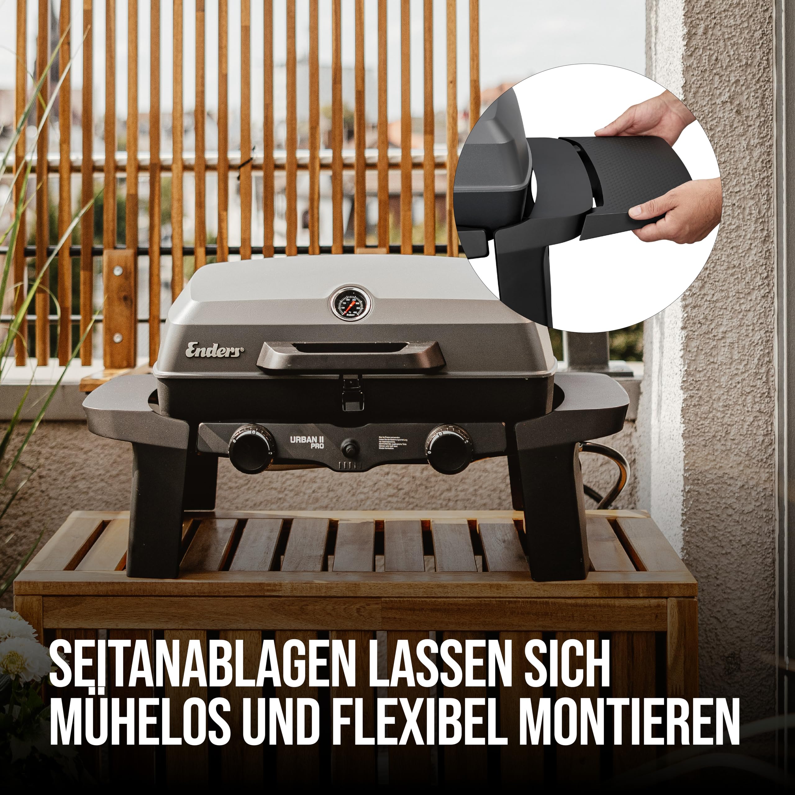 enders-urban-ii-pro-tischgrill-2-brenner-gasgrill-mit-grill-koch-und-backfunktio image 6