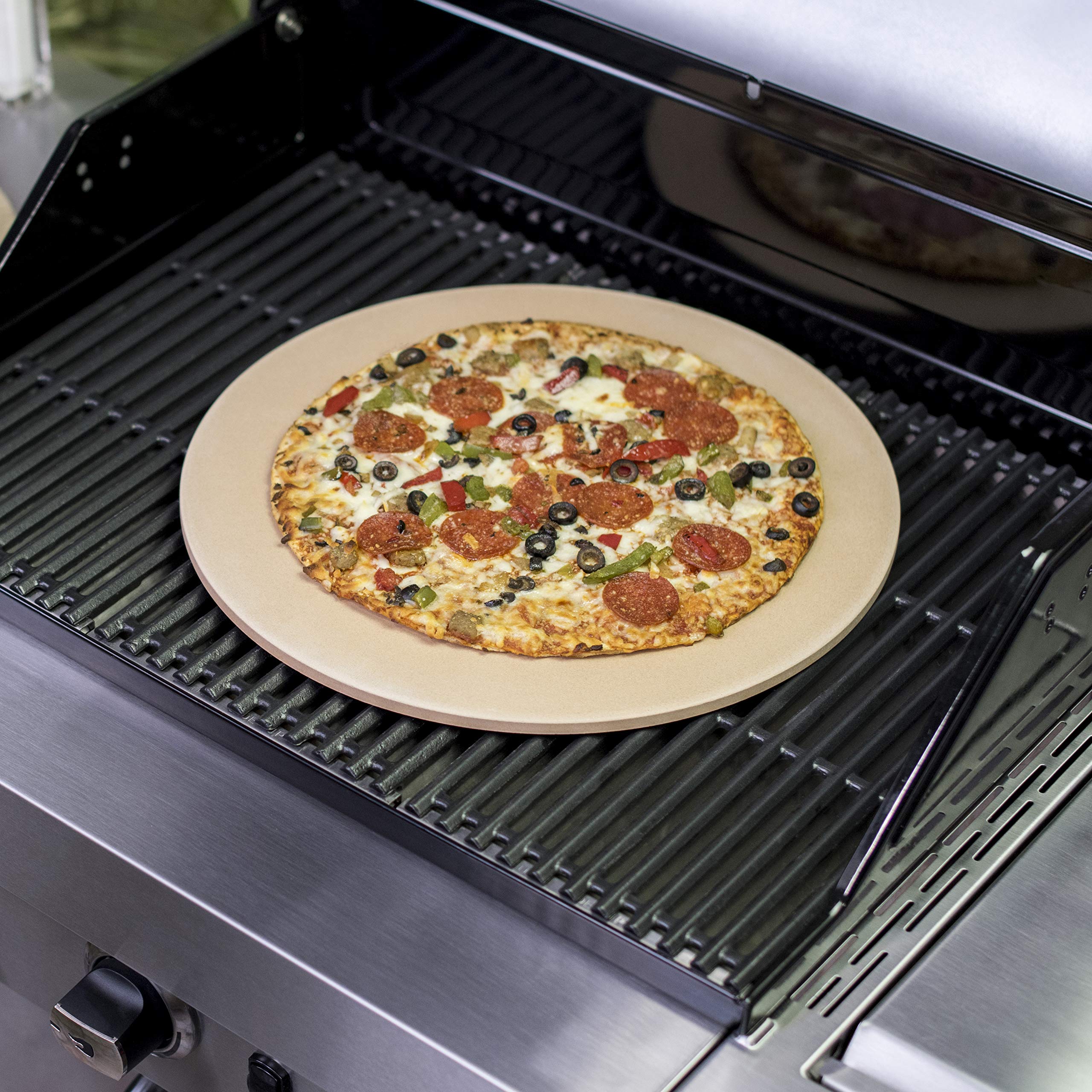 char-broil-140-574-pizzastein-38-cm-keramik-grillpizzastein-f-r-knusprige-pizza- image 4